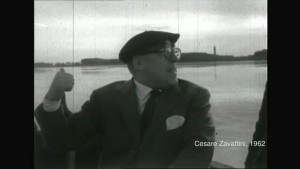 ZAVATTINI immagini di repertorio all'interno del documentario Mondo Za di Gianfranco Pannone