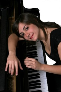 Clelia Cafiero al piano