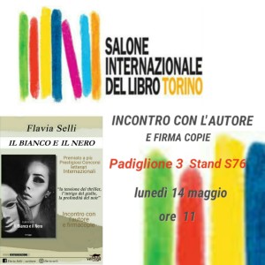 Flavia Selli al Salone del Libro