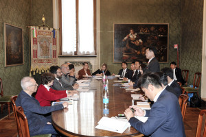 delegazione di osaka a palazzo marino