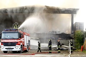 Incendio Milano - Via Chiasserini
