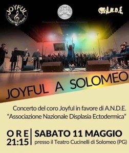 Joyful a Solomeo