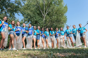 Le Miss ripuliscono le rive