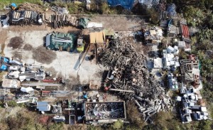 Discarica abusiva rifiuti a Villanterio