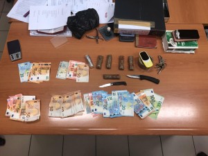 Materiale sequestrato