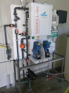 reattore monocloroammina