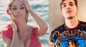 Niccolò Zaniolo e Madalina Ghenea