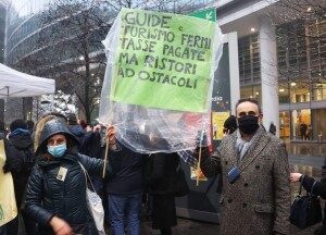 Manifestazione Palazzo Regione