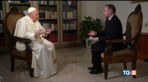 Papa Francesco e Fabio Marchese Ragona