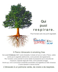 idroscalo divieto di fumo