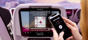 Qatar Airways - 'Zero-Touch' In-flight Entertainment Technology - 1